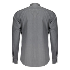 Harmont & Blaine Blue Cotton Shirt Harmont & Blaine Retail Flare