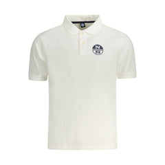 North Sails White Cotton Men Polo North Sails Retail Flare