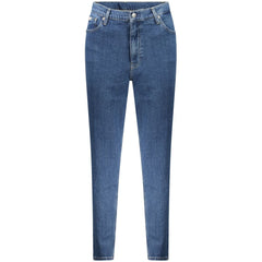 Calvin Klein Blue Cotton Jeans & Pant Calvin Klein Retail Flare
