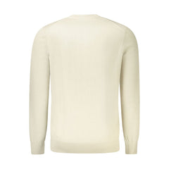 Hugo Boss Beige Cotton Men Sweater Hugo Boss Retail Flare