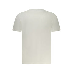 North Sails White Cotton Men T-Shirt North Sails Retail Flare