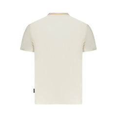 Napapijri White Cotton T-Shirt Napapijri Retail Flare