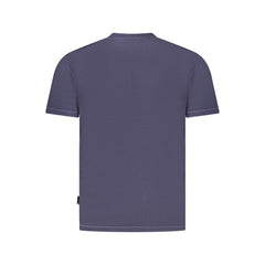 Napapijri Blue Cotton Men T-Shirt Napapijri Retail Flare