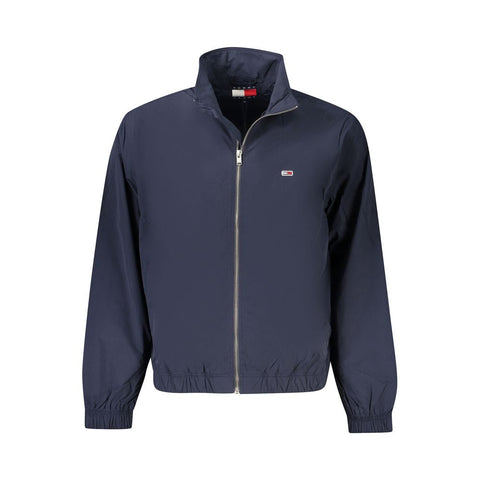 Tommy Hilfiger Blue Polyester Men Jacket Tommy Hilfiger Retail Flare