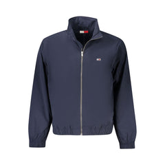 Tommy Hilfiger Blue Polyester Men Jacket Tommy Hilfiger Retail Flare