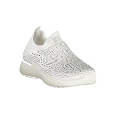 Laura Biagiotti White Polyester Women Sneaker Laura Biagiotti Retail Flare