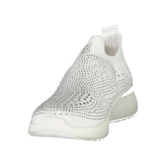 Laura Biagiotti White Polyester Women Sneaker Laura Biagiotti Retail Flare