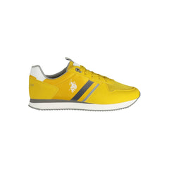 U.S. POLO ASSN. Yellow Polyester Men Sneaker U.S. POLO ASSN. Retail Flare
