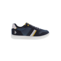 U.S. POLO ASSN. Blue Polyester Men Sneaker U.S. POLO ASSN. Retail Flare