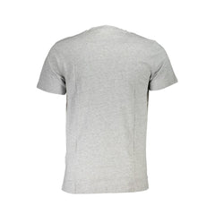 Cavalli Class Gray Cotton T-Shirt Cavalli Class Retail Flare