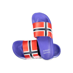 Norway 1963 Blue Plastic Men Sandal Norway 1963 Retail Flare