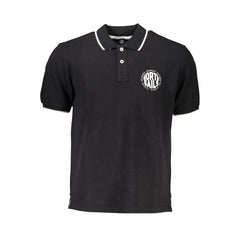 North Sails Black Cotton Polo Shirt North Sails Retail Flare