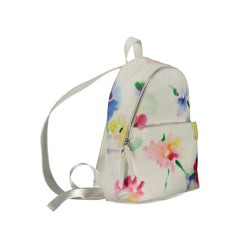 Desigual White Polyester Backpack Desigual Retail Flare