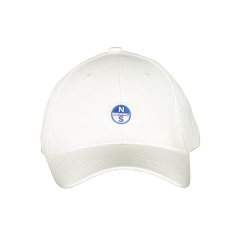 North Sails White Cotton Hats & Cap North Sails Retail Flare