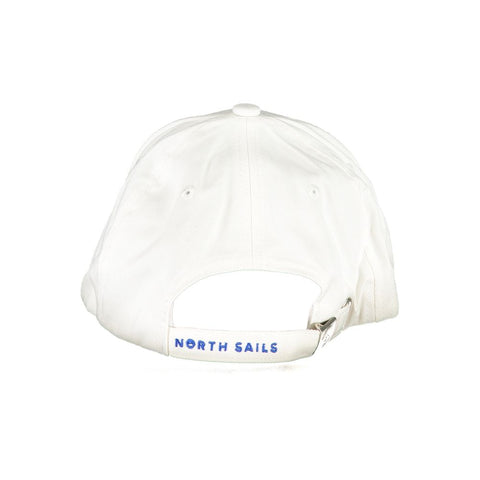 North Sails White Cotton Hats & Cap North Sails Retail Flare