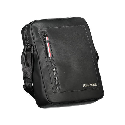 Tommy Hilfiger Black Polyethylene Shoulder Bag Tommy Hilfiger Retail Flare