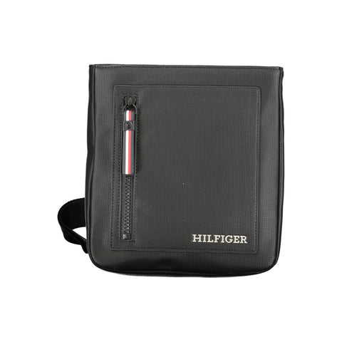 Tommy Hilfiger Black Polyethylene Shoulder Bag Tommy Hilfiger Retail Flare