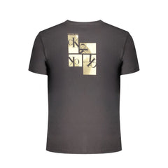 Calvin Klein Black Cotton T-Shirt Calvin Klein Retail Flare