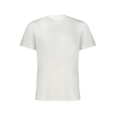 Tommy Hilfiger White Cotton Men T-Shirt Tommy Hilfiger Retail Flare