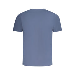 North Sails Blue Cotton Men T-Shirt North Sails Retail Flare
