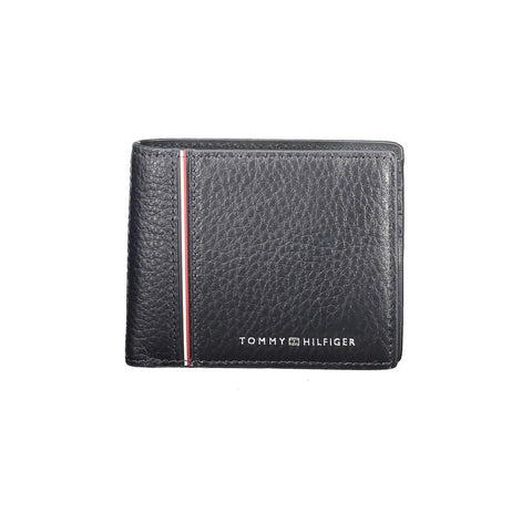 Tommy Hilfiger Blue Leather Men Wallet Tommy Hilfiger Retail Flare