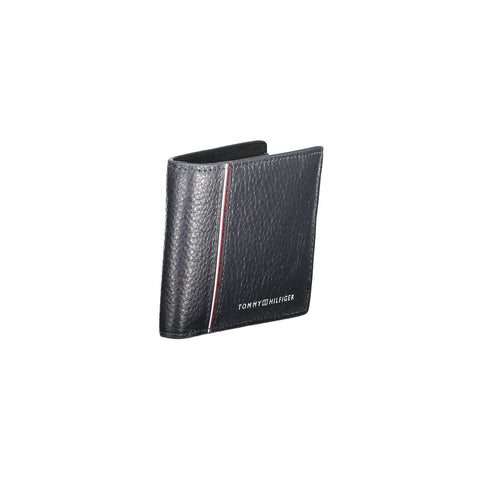 Tommy Hilfiger Blue Leather Men Wallet Tommy Hilfiger Retail Flare