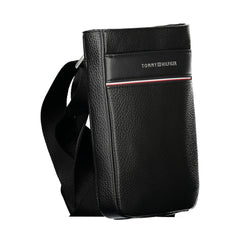 Tommy Hilfiger Black Polyethylene Men Shoulder Bag Tommy Hilfiger Retail Flare