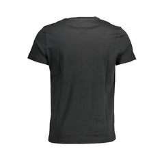 Tommy Hilfiger Black Cotton T-Shirt Tommy Hilfiger Retail Flare