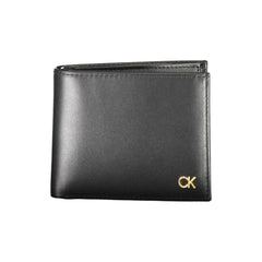 Calvin Klein Black Leather Men Wallet Calvin Klein Retail Flare