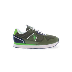 U.S. POLO ASSN. Green Polyester Men Sneaker U.S. POLO ASSN. Retail Flare