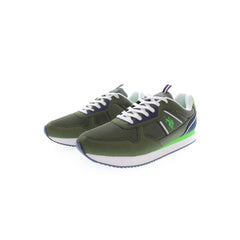 U.S. POLO ASSN. Green Polyester Men Sneaker U.S. POLO ASSN. Retail Flare