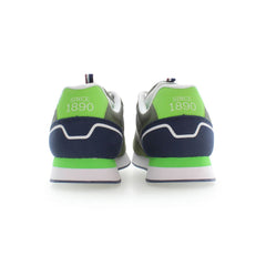 U.S. POLO ASSN. Green Polyester Men Sneaker U.S. POLO ASSN. Retail Flare