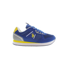 U.S. POLO ASSN. Blue Polyester Men Sneaker U.S. POLO ASSN. Retail Flare