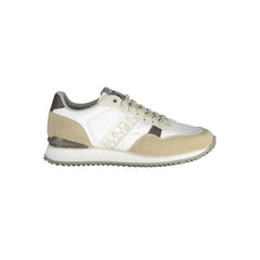 Napapijri White Polyester Men Sneaker Napapijri Retail Flare