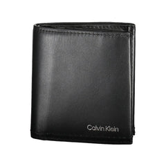 Calvin Klein Black Leather Men Wallet Calvin Klein Retail Flare