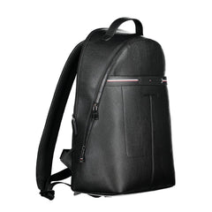 Tommy Hilfiger Black Polyethylene Men Backpack Tommy Hilfiger Retail Flare