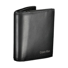 Calvin Klein Black Leather Men Wallet Calvin Klein Retail Flare