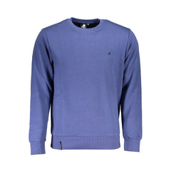 U.S. Grand Polo Blue Cotton Sweater U.S. Grand Polo Retail Flare