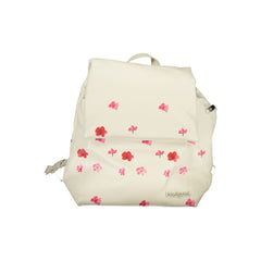 Desigual White Polyethylene Backpack Desigual Retail Flare