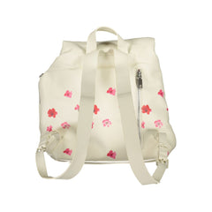 Desigual White Polyethylene Backpack Desigual Retail Flare