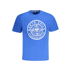 North Sails Blue Cotton Men TShirt North Sails Retail Flare