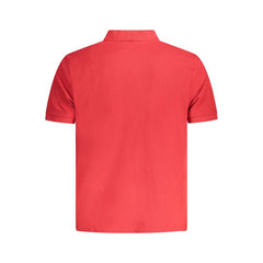 North Sails Red Cotton Men Polo Shirt North Sails Retail Flare