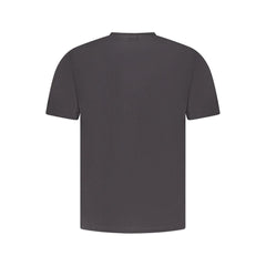 North Sails Black Cotton Men T-Shirt North Sails Retail Flare