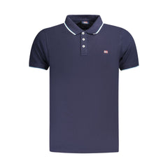 Norway 1963 Blue Cotton Men Polo Shirt Norway 1963 Retail Flare