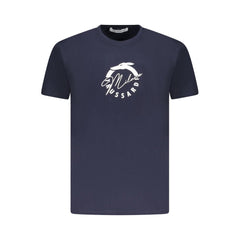 Trussardi Blue Cotton Men T-Shirt Trussardi Retail Flare