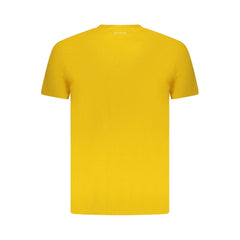 Trussardi Yellow Cotton Men T-Shirt Trussardi Retail Flare