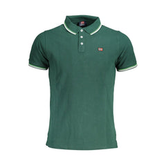 Norway 1963 Green Cotton Men Polo Shirt Norway 1963 Retail Flare