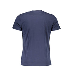La Martina Elegant Crew Neck Cotton Tee with Embroidery La Martina Retail Flare