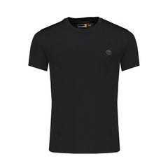 Timberland Black Cotton Men T-Shirt Timberland Retail Flare