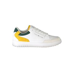 Tommy Hilfiger White Polyethylene Men Sneaker Tommy Hilfiger Retail Flare